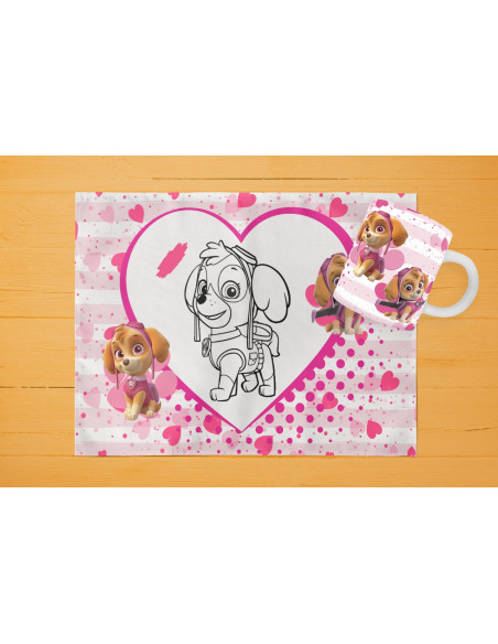 42 DISEÑOS DE INDIVIDUALES+ TAZA PARA PINTAR/COLOREAR