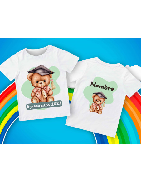 Egresaditos Ositos Graduados - Remeras