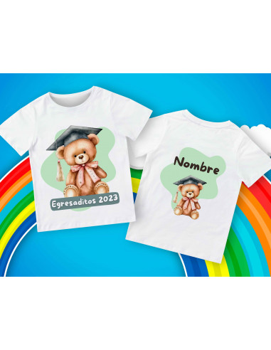 Egresaditos Ositos Graduados - Remeras