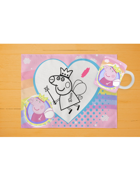 42 DISEÑOS DE INDIVIDUALES+ TAZA PARA PINTAR/COLOREAR