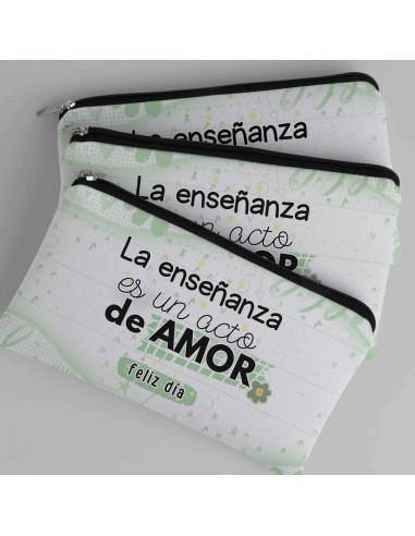 Cartucheras día del maestro