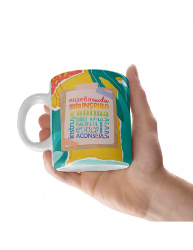 Tazas Frases Maestro Seño Profe