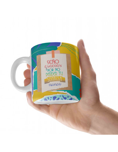 Tazas Frases Maestro Seño Profe