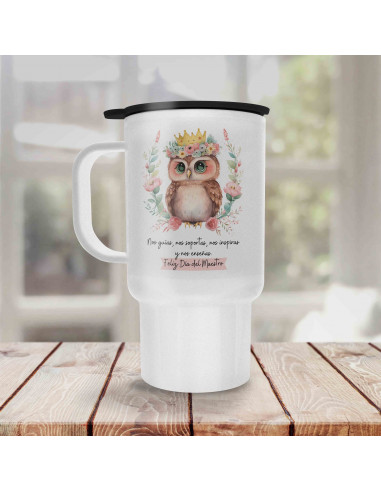 Tazas/Jarro día del Maestro Buhos