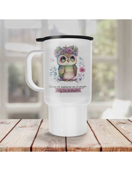 Tazas/Jarro día del Maestro Buhos