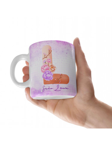 Tazas iniciales profe seño Lila Flores