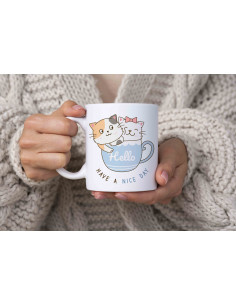 Tazas Gatitos Frases