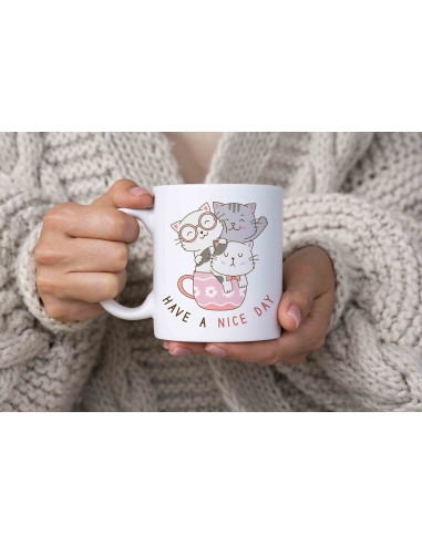 Tazas Gatitos Frases