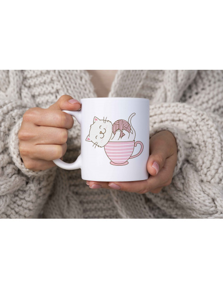 Tazas Gatitos Frases