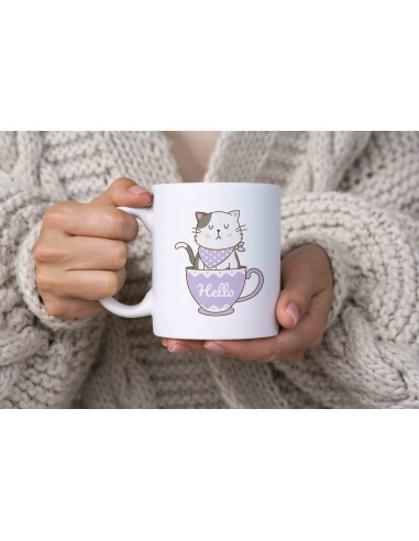 Tazas Gatitos Frases