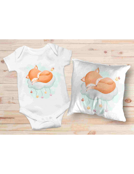 Body + Almohadon animalitos boho