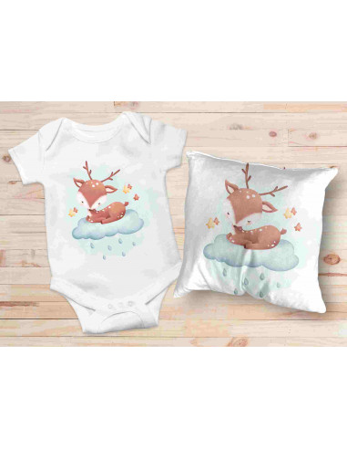 Body + Almohadon animalitos boho
