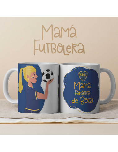 TAZAS MAMÁ FUTBOLERA
