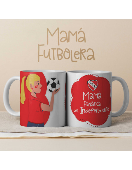 TAZAS MAMÁ FUTBOLERA