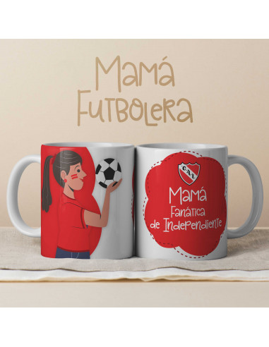 TAZAS MAMÁ FUTBOLERA