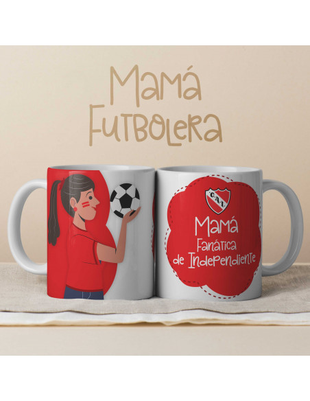TAZAS MAMÁ FUTBOLERA