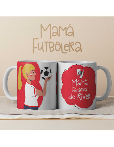 TAZAS MAMÁ FUTBOLERA
