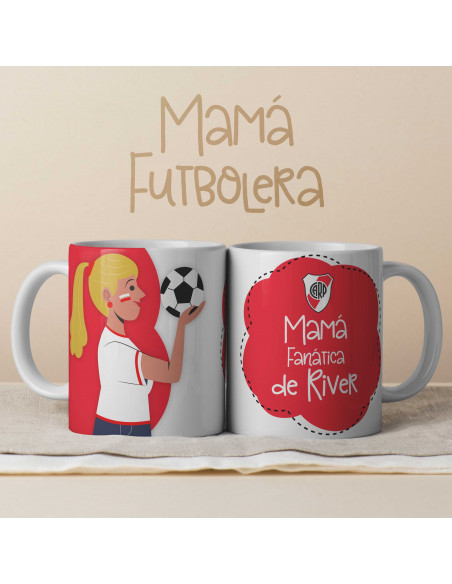 TAZAS MAMÁ FUTBOLERA