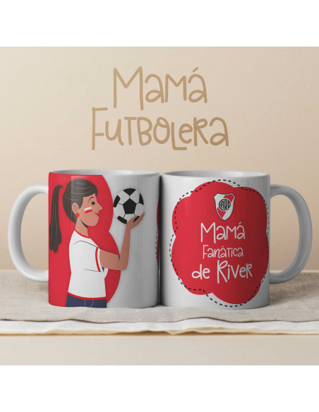 TAZAS MAMÁ FUTBOLERA
