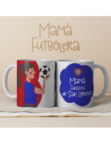 TAZAS MAMÁ FUTBOLERA