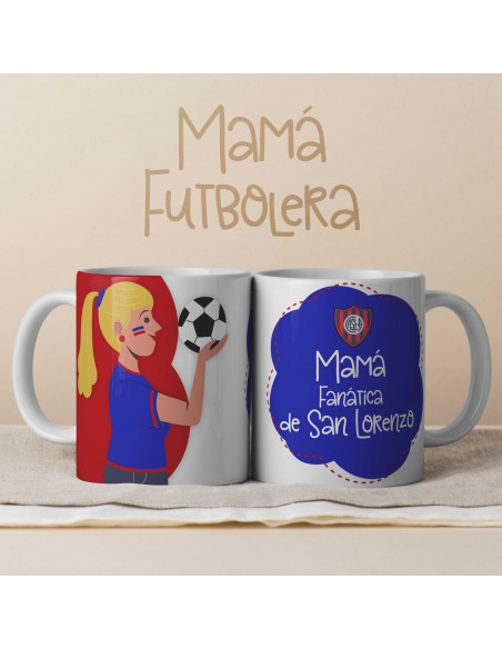 TAZAS MAMÁ FUTBOLERA