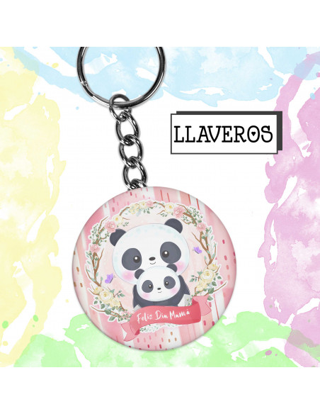 LLAVEROS REDONDOS DIA DE LA MADRE