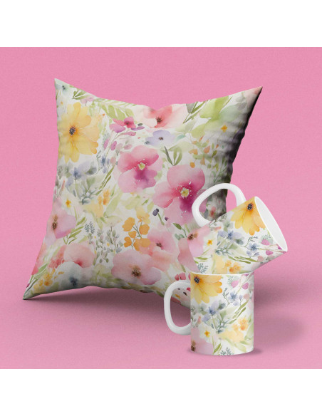 PRIMAVERA | DISEÑOS TAZA Y ALMOHADONES