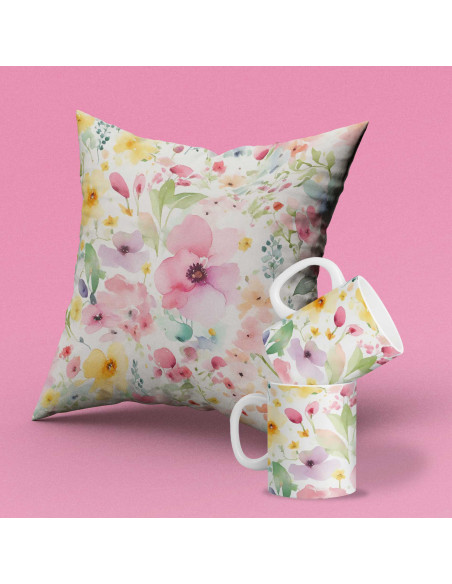 PRIMAVERA | DISEÑOS TAZA Y ALMOHADONES