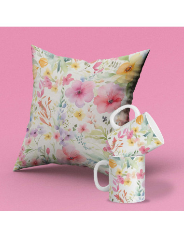 PRIMAVERA | DISEÑOS TAZA Y ALMOHADONES