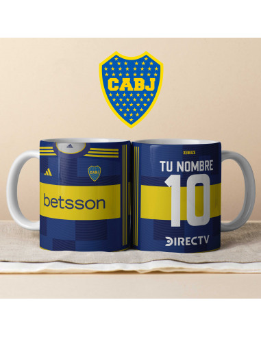 TAZA CAMISETA DE BOCA 23-24