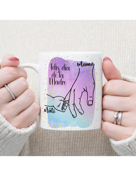 TAZAS MANOS MAMÁ