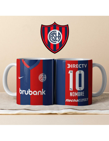 TAZA CAMISETA SAN LORENZO 2023