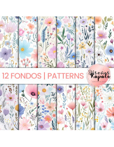 FONDOS | PATTERNS FLORES...