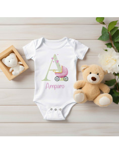 BODY INICIALES BEBE NENA