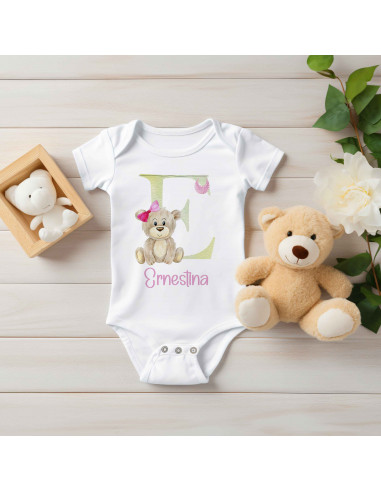BODY INICIALES BEBE NENA