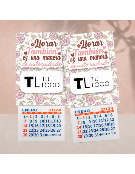 Cartones para calendario mignon 2024 FRASES MOTIVACIONALES