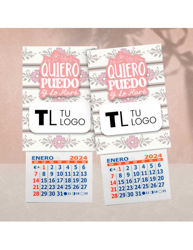 Cartones para calendario mignon 2024...