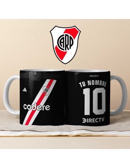 TAZA CAMISETA RIVER ANIVERSARIO 2023 2024