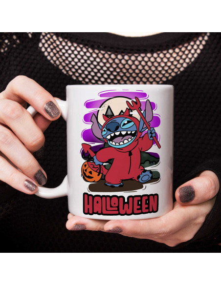 Tazas Halloween Stitch