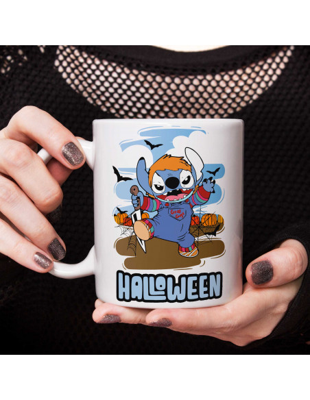 Tazas Halloween Stitch