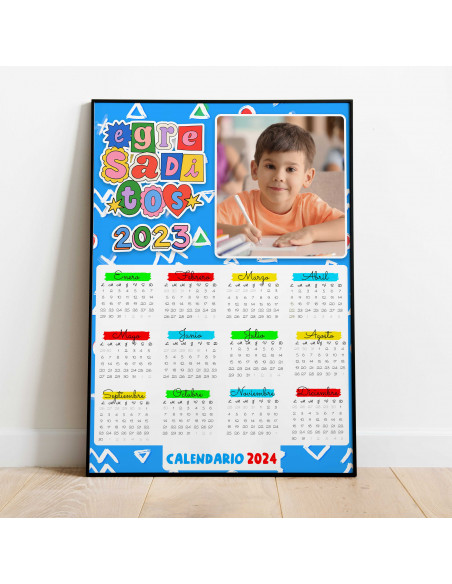 CALENDARIO 2024 PARA FOTO EGRESADITOS, PACK 1