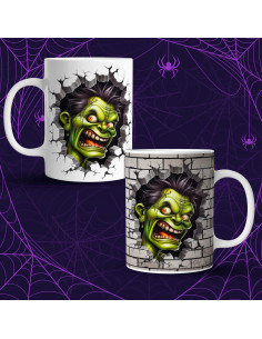 TAZAS 3D HALLOWEEN
