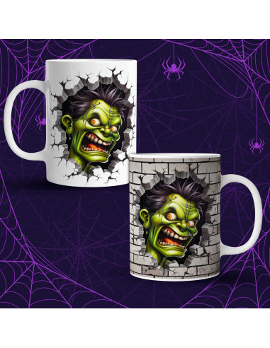 TAZAS 3D HALLOWEEN