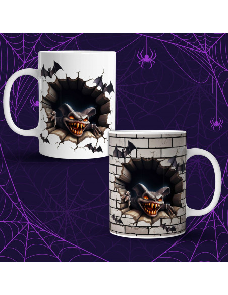TAZAS 3D HALLOWEEN