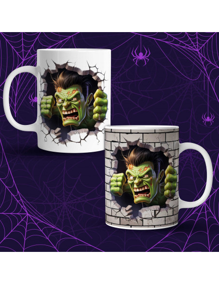 TAZAS 3D HALLOWEEN