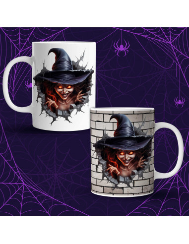 TAZAS 3D HALLOWEEN