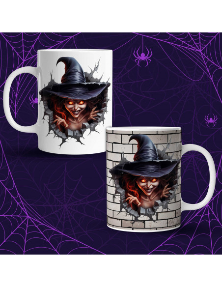 TAZAS 3D HALLOWEEN