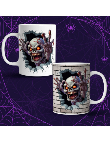 TAZAS 3D HALLOWEEN