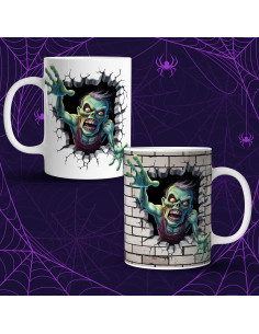 TAZAS 3D HALLOWEEN 2