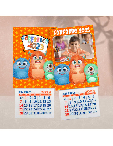 Cartones para calendario mignon...